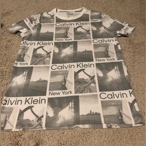 Calvin Klein Classic White Crew Neck